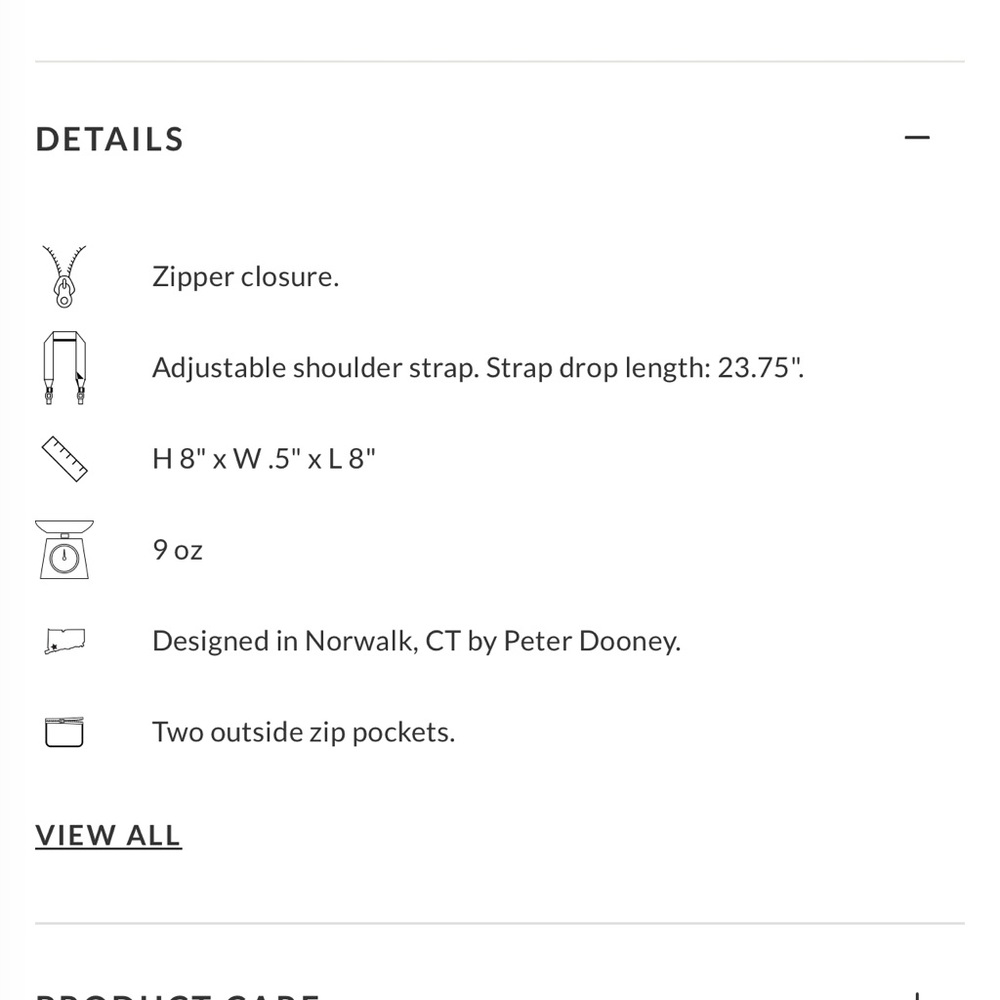 Dooney & Bourke NY Yankees White and Blue Crossbody Bag - Picture 2 of 4